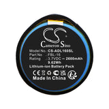 Battery for Andis Cordless Envy Li Hair Clipper 73008, FBL-16 3.7V Li-ion 2600m