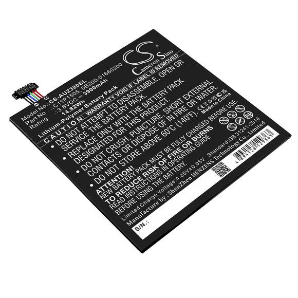 Battery for Asus ZenPad Z380KL 0B200-01660200, C11P1505 3.8V Li-Polymer 3900mAh