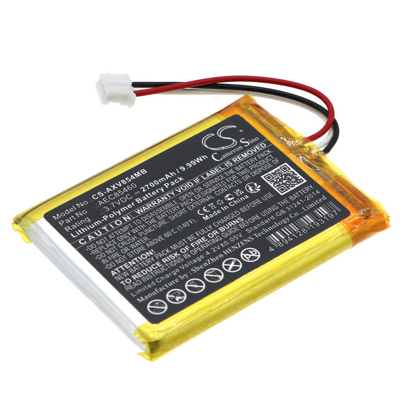 Battery for Axvue Baby Monitor AEC85460 3.7V Li-Polymer 2700mAh / 9.99Wh