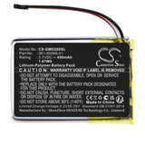 Battery for Garmin O2ADNH02 010-11925-00, 361-00069-01 3.7V Li-Polymer 450mAh /