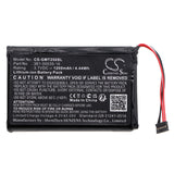 Battery for Garmin Alpha 100 361-00035-16 3.7V Li-ion 1200mAh / 4.44Wh