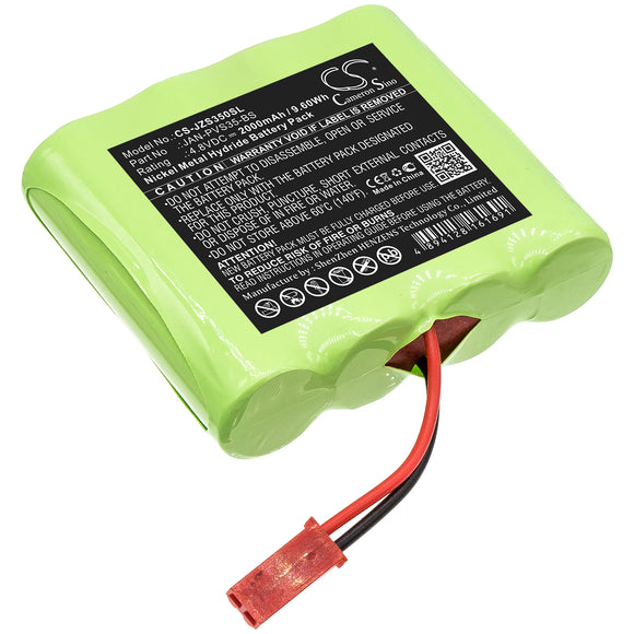 Battery for Jandy Zodiac S35 Remote JAN-PVS35-BS 4.8V Ni-MH 2000mAh / 9.60Wh