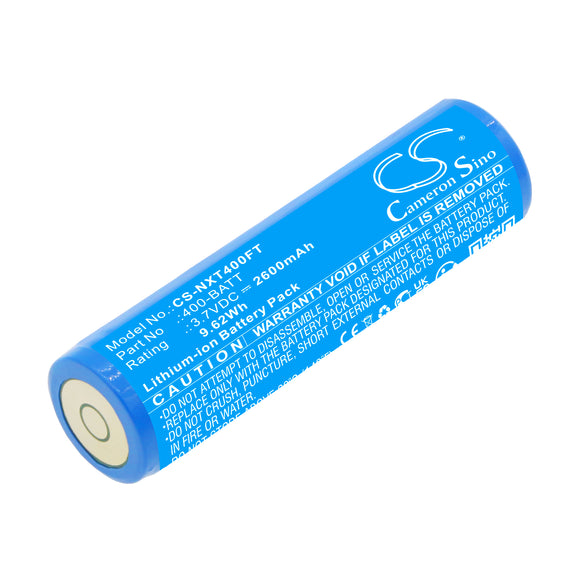 Battery for Nightstick TAC-400 400-BATT 3.7V Li-ion 2600mAh / 9.62Wh