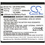 Battery for Alcatel EE120 TLi043C7 3.8V Li-ion 4300mAh / 16.34Wh