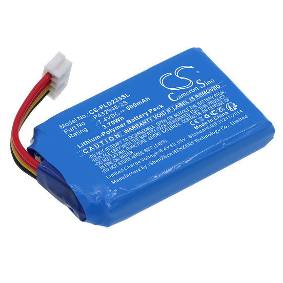 Battery for LG PD239 P432948-2S 7.4V Li-Polymer 500mAh / 3.70Wh
