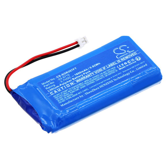 Battery for SCANGRIP Spotlight 03.5710 3.7V Li-Polymer 1600mAh / 5.92Wh