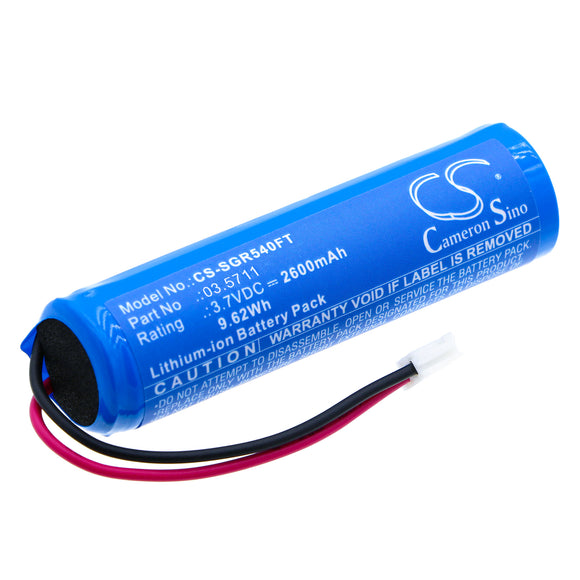Battery for SCANGRIP Sunmatch 03.5711 3.7V Li-ion 2600mAh / 9.62Wh