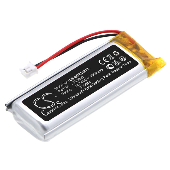 Battery for SCANGRIP Mini Slim 03.5387 3.7V Li-Polymer 1000mAh / 3.70Wh