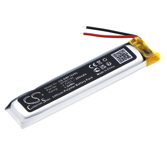 Battery for Sony WF-1000XM2 SP561150 3.7V Li-Polymer 280mAh / 1.04Wh