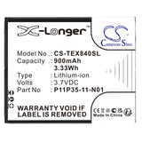 Battery for Texas Instruments TI-84 CE 3.7L12005SPA, P11P35-11-N01 3.7V Li-ion
