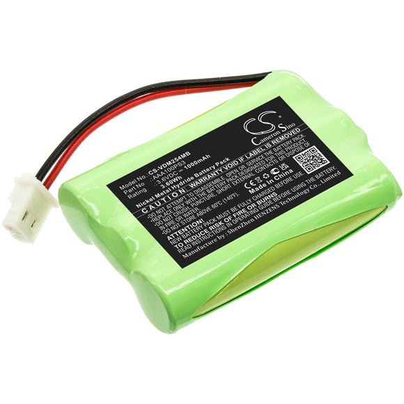 Battery for VTech VM311 AAA100PS3, BT185645, BT285645 3.6V Ni-MH 1000mAh / 3.60