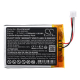 Battery for Visonic PowerMaster 360-pg2 103-305328 3.7V Li-Polymer 1300mAh / 4.