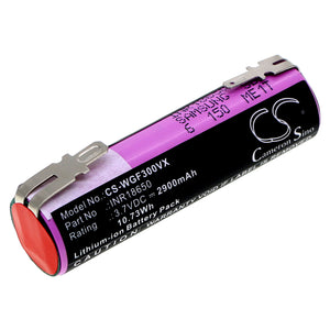 Battery for Meister Basic BAS 36 LI 3.7V Li-ion 2900mAh / 10.73Wh