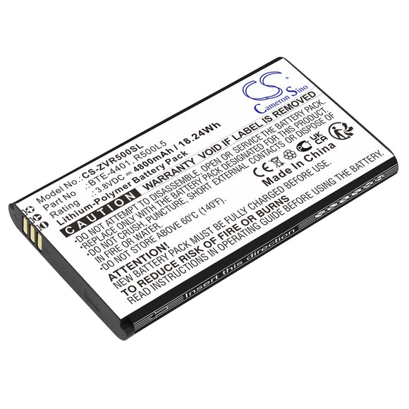 Battery for Verizon R500L5 BTE-4401, R500L5 3.8V Li-Polymer 4800mAh / 18.24Wh