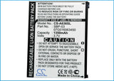 Battery for Asus Mypal A632 SBP-03 3.7V Li-ion 1350mAh / 5.00Wh
