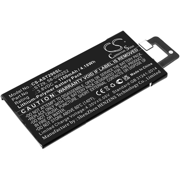 Battery for Amazon Kindle Oasis 3  58-000252, ST29 3.8V Li-Polymer 1100mAh / 4.1