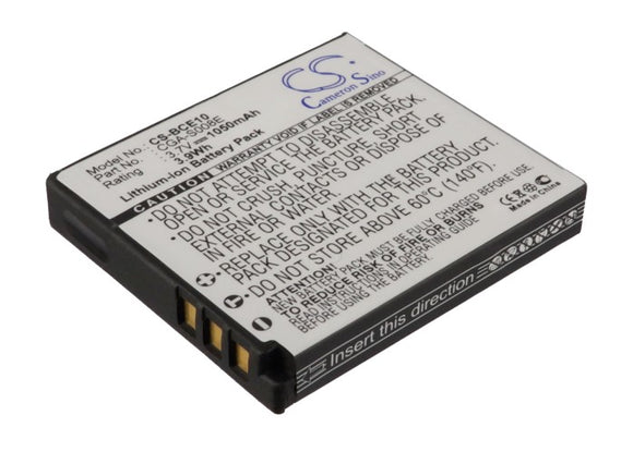 Battery for Panasonic Lumix DMC-FX500 CGA-S008, CGA-S008A, CGA-S008A/1B, CGA-S00
