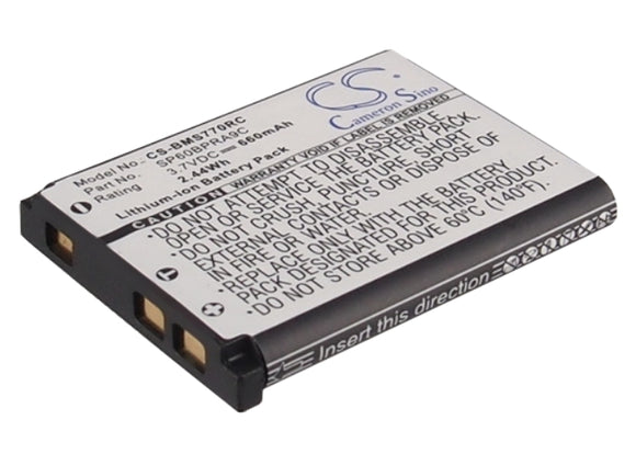 Battery for Panasonic KX-TCA285 N4FUYYYY0046, N4FUYYYY0047 3.7V Li-ion 660mAh / 