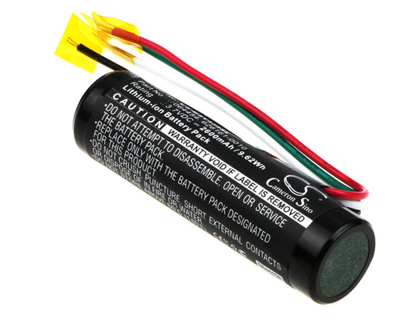 Battery for BOSE 535 064454, 626161-0010 3.7V Li-ion 2600mAh / 9.62Wh