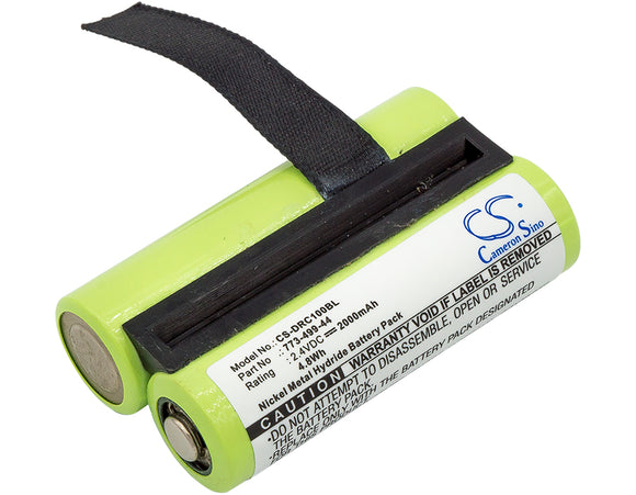 Battery for Damag DRC10 773-499-44 2.4V Ni-MH 2000mAh / 4.80Wh