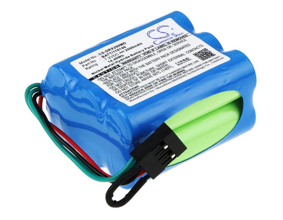Battery for Drager Oxylog 2000 8411599, 8411599-05, BATT/110146, EE050305, OM113