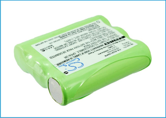 Battery for Duracom I9XTP150 APAG0305 3.6V Ni-MH 2000mAh