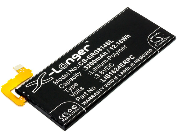 Battery for Sony Xperia XZ Premium LIP1642ERPC 3.8V Li-Polymer 3200mAh / 12.16Wh