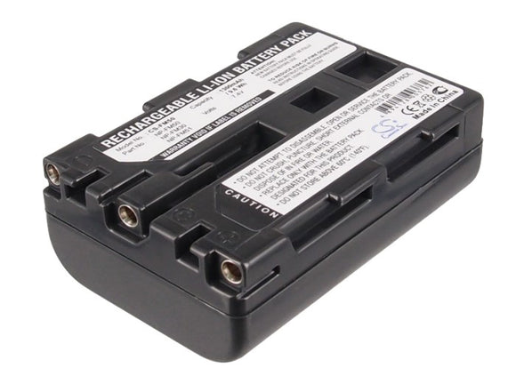 Battery for Sony HVR-A1U NP-FM30, NP-FM50, NP-FM51, NP-QM50, NP-QM51 7.4V Li-ion