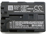Battery for Sony DCR-TRV18 NP-FM70, NP-FM71, NP-QM70, NP-QM71 7.4V Li-ion 3200mA
