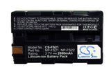 Battery for Sony DCR-PC1 NP-FS20, NP-FS21, NP-FS22 3.7V Li-ion 2880mAh