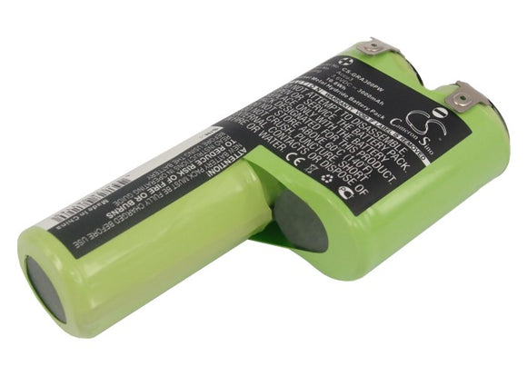 Battery for Bosch AGS 8 1 609 200 913, 2 607 335 002 3.6V Ni-MH 3000mAh / 10.80W