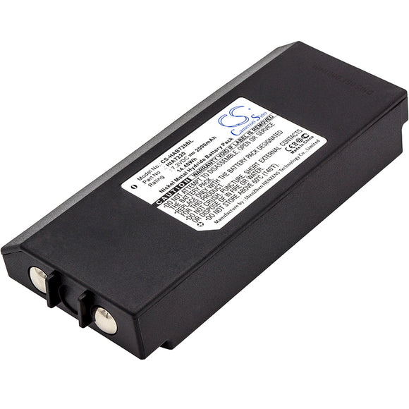 Battery for Hiab XS Drive H3786692 HIA7220 7.2V Ni-MH 2000mAh / 14.40Wh