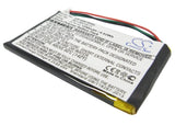 Battery for Garmin Nuvi 3590 361-00019-11, 361-00019-40 3.7V Li-Polymer 1250mAh 