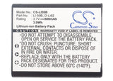 Battery for Pentax WG-3 D-Li92 3.7V Li-ion 800mAh / 2.96Wh