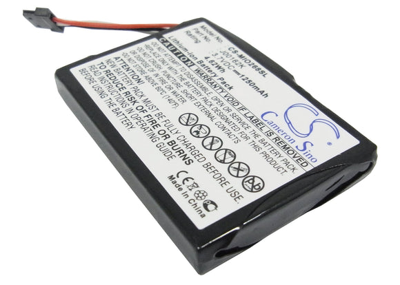 Battery for Mitac Mio C510e 3.7V Li-ion 1250mAh / 4.63Wh