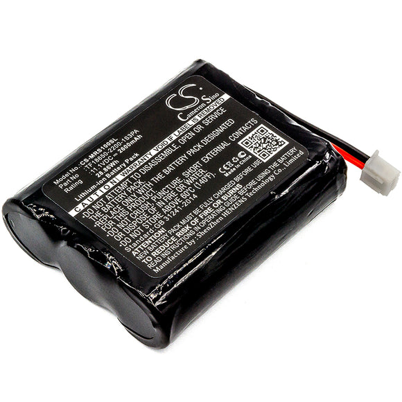 Battery for Marshall Stockwell TF18650-2200-1S3PA 11.1V Li-ion 2600mAh / 28.86Wh