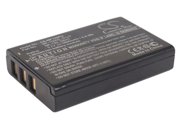 Battery for Fujifilm FinePix F10 Zoom NP-120 3.7V Li-ion 1800mAh / 6.66Wh