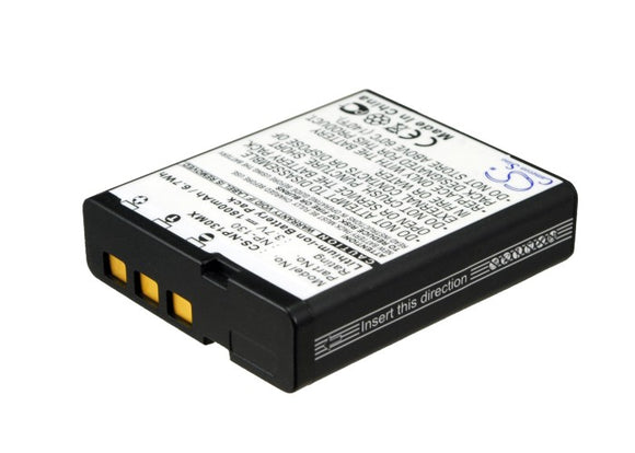 Battery for Casio Exilim EX-ZR200 NP-130, NP-130A 3.7V Li-ion 1800mAh