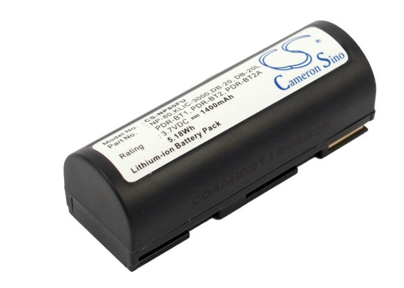 Battery for Fujifilm FinePix 6900 Zoom NP-80 3.7V Li-ion 1400mAh