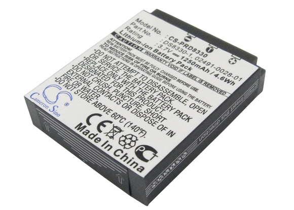 Battery for Acer CP-8531 02491-0028-01, BT.8530A.001 3.7V Li-ion 1250mAh / 4.63W