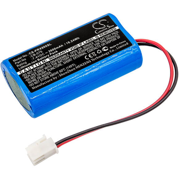 Battery for Promax 8 Premium CB-076 7.4V Li-ion 2600mAh / 19.24Wh