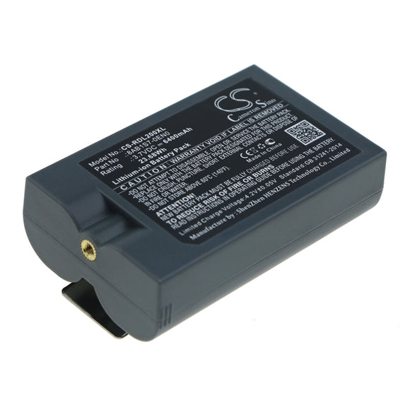 Battery for Ring Video Doorbell 3 Plus X 8AB1S7-0EN0 3.7V Li-ion 6400mAh / 23.68