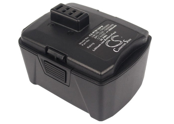 Battery for AEG BS12CA 130503001, 130503005, BPL-1220, CB120L, L1212R 12V Li-ion
