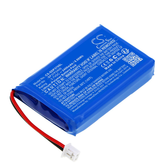Battery for Dogtra Pathfinder TRX  BP37P2400 3.7V Li-Polymer 2400mAh / 8.88Wh
