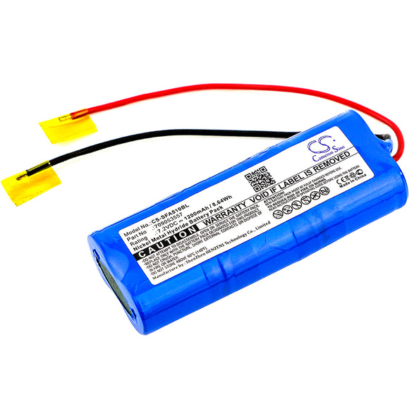 Battery for Seik Terra FA5-10 709053557 7.2V Ni-MH 1200mAh / 8.64Wh