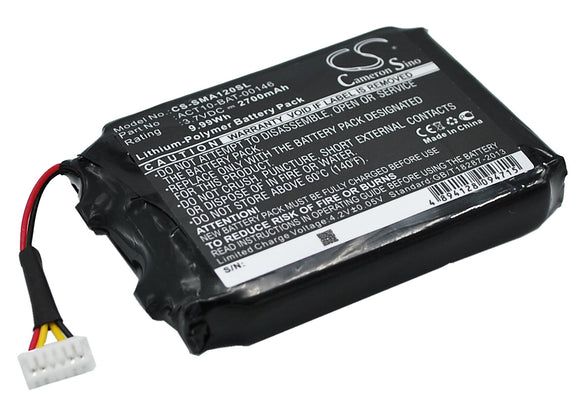 Battery for Satmap Active 10 1S2PE583759-02X, ACT10-BAT-00146 3.7V Li-Polymer 27