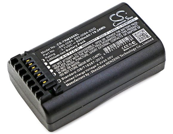 Battery for TRIMBLE Nomad 1050 108571-00, 53708-00, 53708-PRN, 890-0084, 890-008