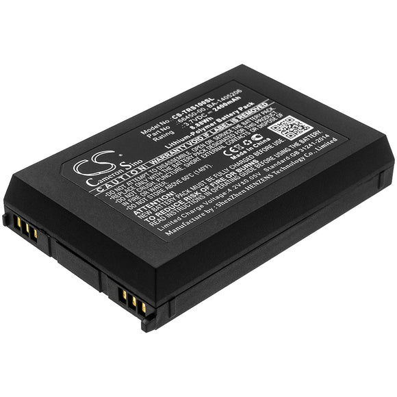 Battery for TRIMBLE Juno SC 66450-00, BA-1405206 3.7V Li-Polymer 2400mAh / 8.88W