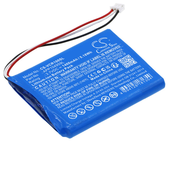 Battery for VentureCraft Valoq  APP104959L 3.7V Li-ion 1400mAh / 5.18Wh