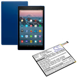 Battery for Amazon Kindle Fire HD 10 26S1008, 58-000119, ST10, ST10A 3.7V Li-Po